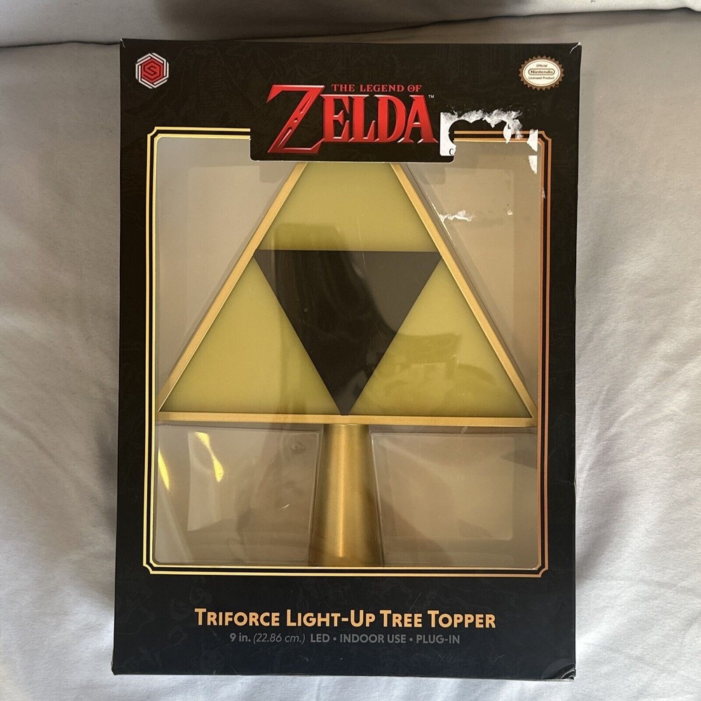 Legend of Zelda 7 inch Lightup Tree Topper Decoration Brand New